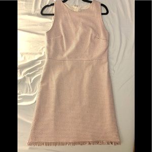 LOFT Light Pink Tweed Dress